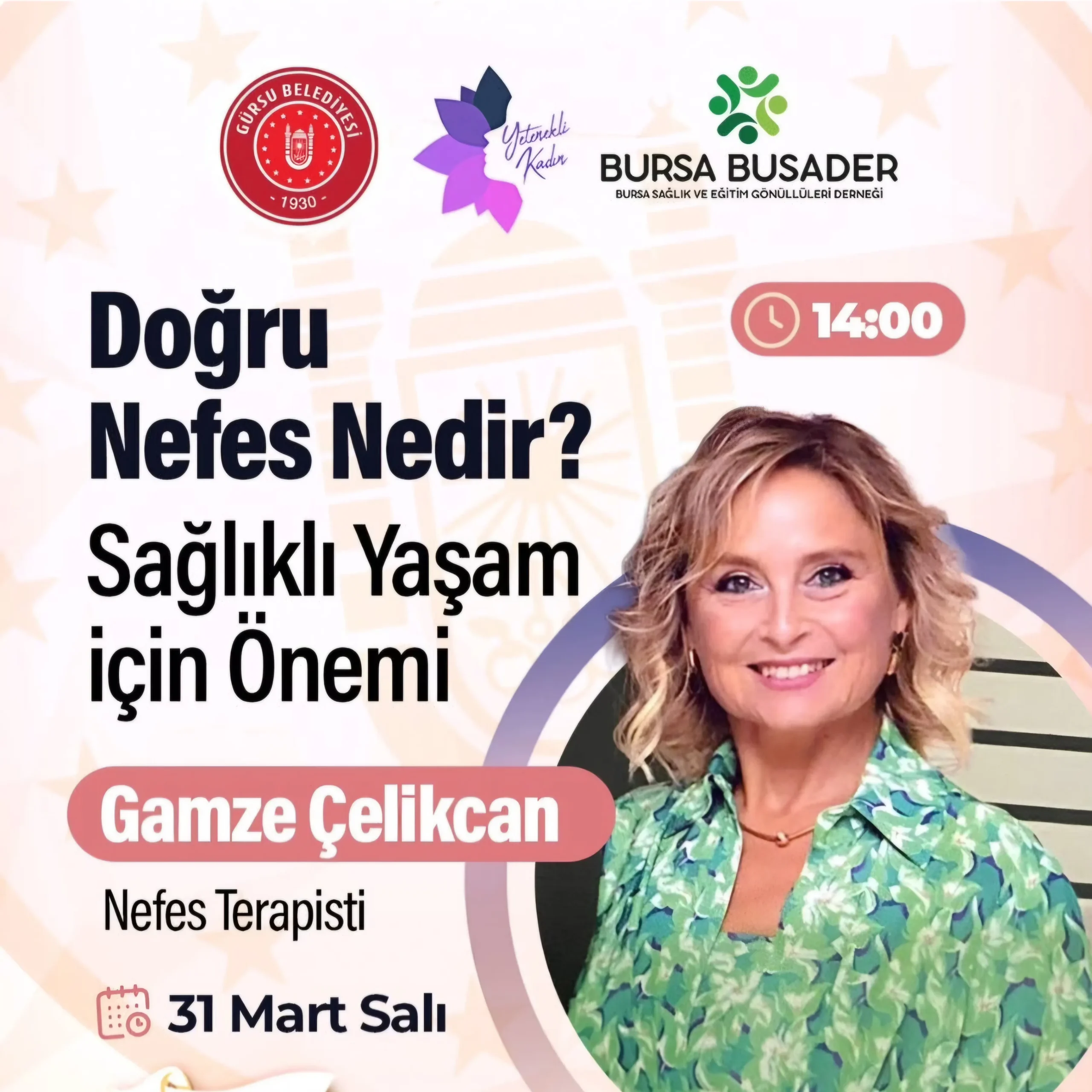 GÜRSU BELEDİYESİYLE NEFES KONULU SEMİNERİMİZ